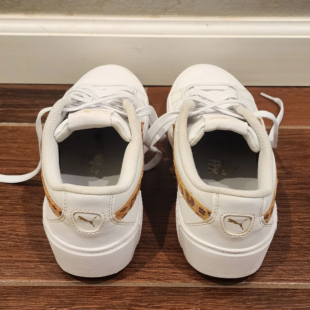 Puma Smash Platform leopard shoes - size 8.5 - Picture 5 of 6